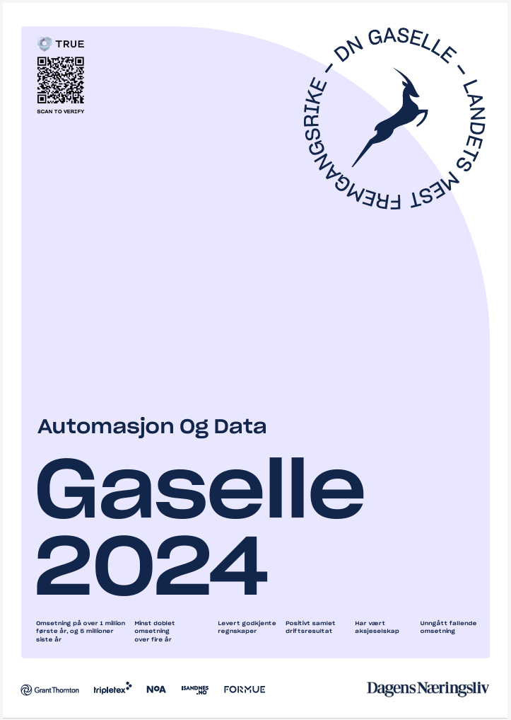 WISE Group Celebrates 2024 DN Gaselle Award Recognition for Business Excellence