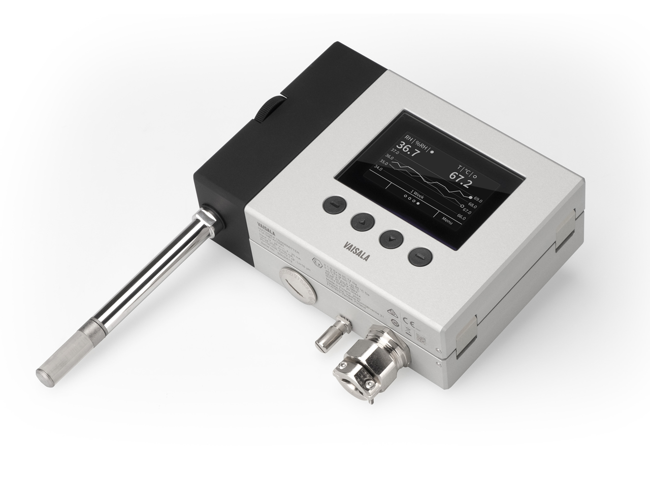 Vaisala HMT370EX intrinsically safe humidity and temperature transmitter