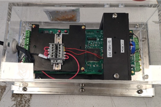 WISE Group AIM measurement unit installed within a structural health monitoring system