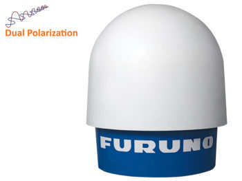 Furuno weather radar in its radome
